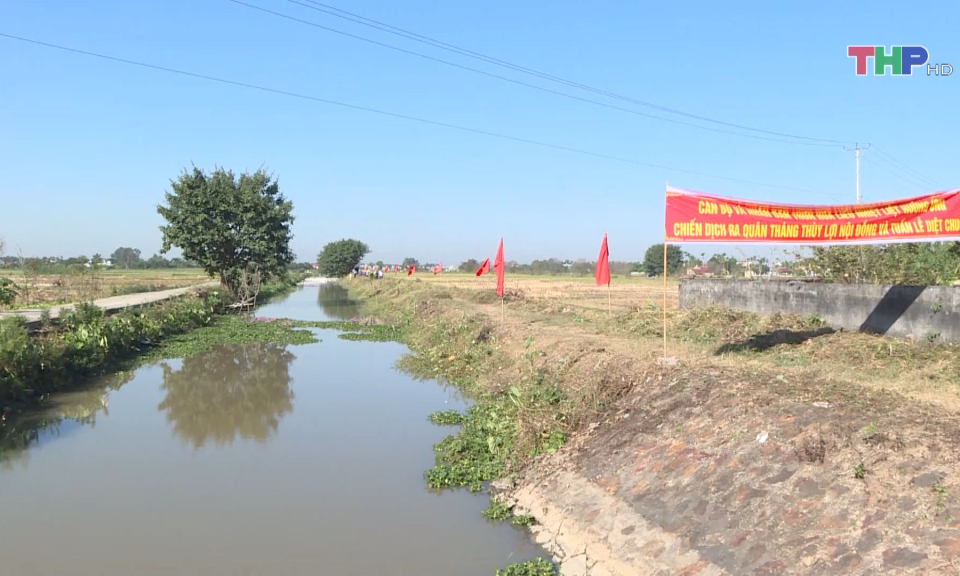 Ra qu&acirc;n diệt chuột v&agrave; l&agrave;m thủy lợi nội đồng