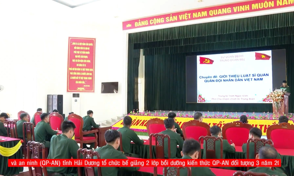 Qu&acirc;n khu 3: Cụ thể h&oacute;a Luật sĩ quan s&aacute;t y&ecirc;u cầu thực tiễn x&acirc;y dựng đội ngũ c&aacute;n bộ lực lượng vũ trang Qu&acirc;n khu