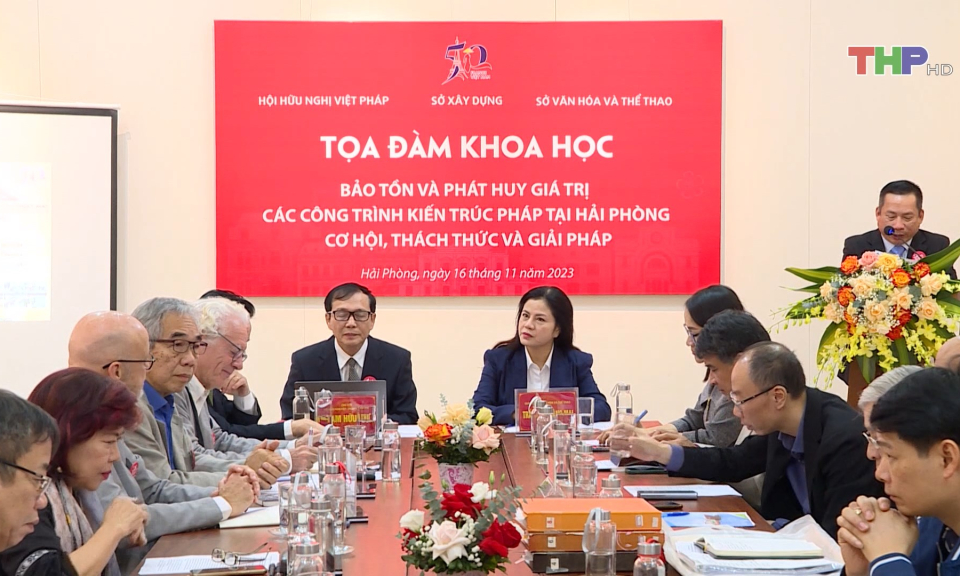 Bảo tồn v&agrave; ph&aacute;t huy gi&aacute; trị c&aacute;c c&ocirc;ng tr&igrave;nh kiến tr&uacute;c Ph&aacute;p 