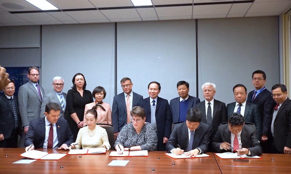 Tăng cường quan hệ hợp t&aacute;c giữa Hải Ph&ograve;ng v&agrave; New York