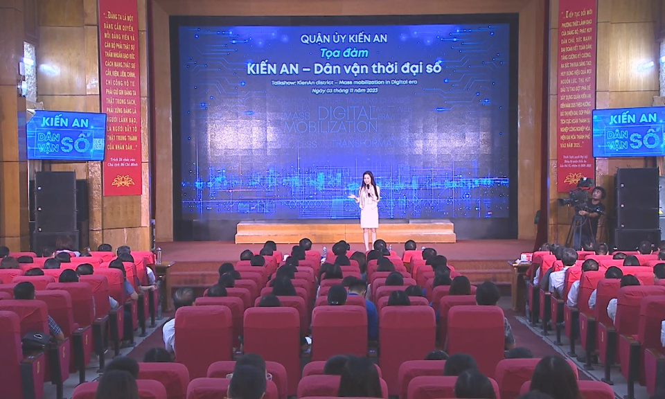 Tọa đ&agrave;m: Kiến An - D&acirc;n vận thời đại số