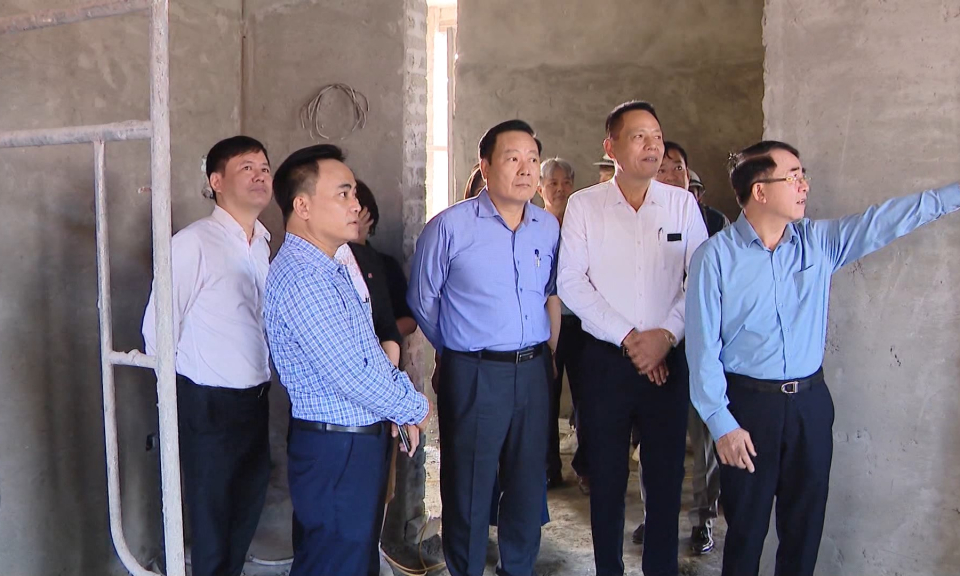 Đẩy nhanh tiến độ x&acirc;y dựng c&aacute;c Trạm Y tế