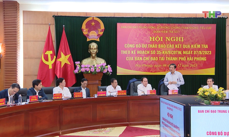 C&ocirc;ng bố dự thảo b&aacute;o c&aacute;o kết quả kiểm tra về ph&ograve;ng, chống tham nhũng, ti&ecirc;u cực  