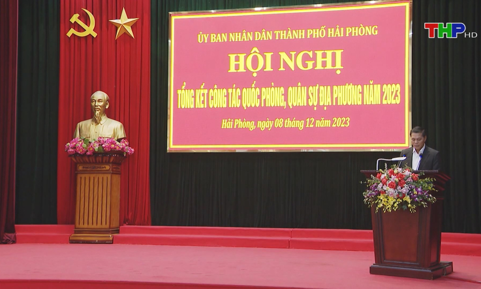 Tổng kết nhiệm vụ quốc ph&ograve;ng, qu&acirc;n sự địa phương  