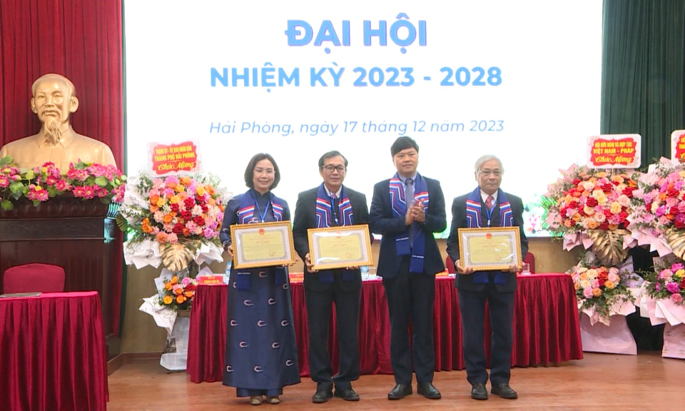 Đại hội Hội hữu nghị Việt &ndash; Ph&aacute;p th&agrave;nh phố Hải Ph&ograve;ng 