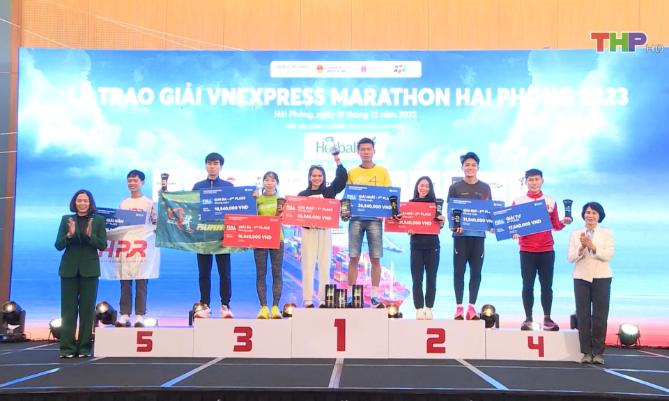 Giải chạy VnExpress Marathon Hải Ph&ograve;ng 2023