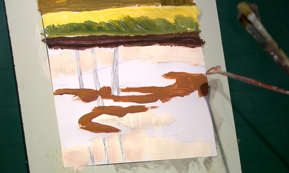 Măng non đất Cảng: Dạy vẽ tr&ecirc;n truyền h&igrave;nh (Phần 17) 