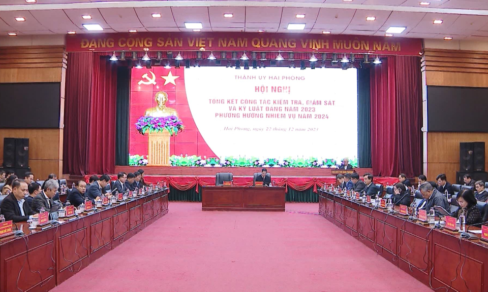 Tổng kết c&ocirc;ng t&aacute;c kiểm tra, gi&aacute;m s&aacute;t, thi h&agrave;nh kỷ luật Đảng  