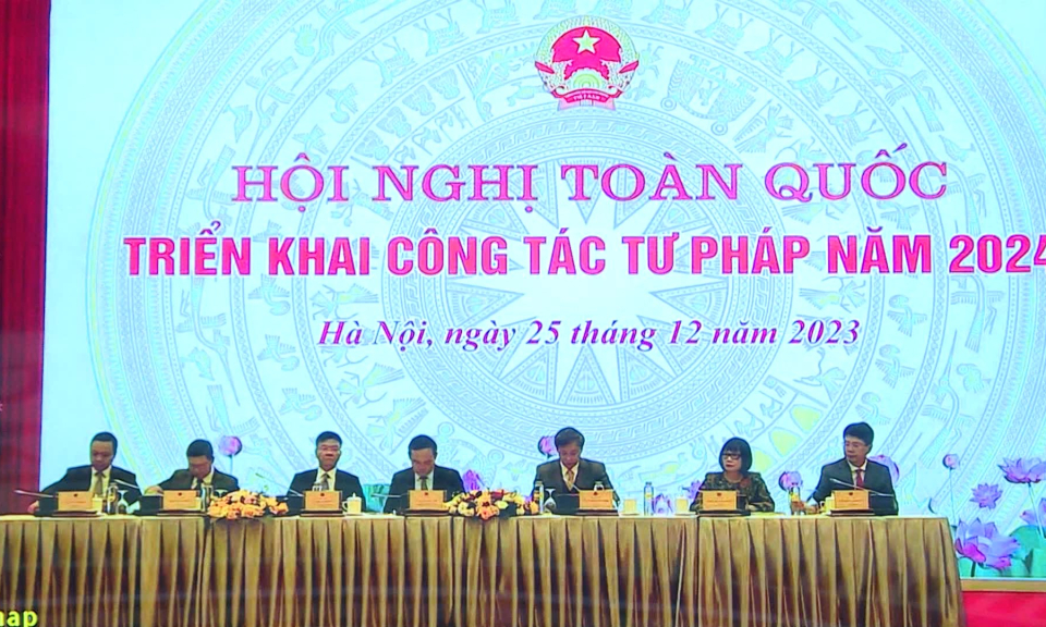 Tổng kết c&ocirc;ng t&aacute;c Tư ph&aacute;p năm 2023