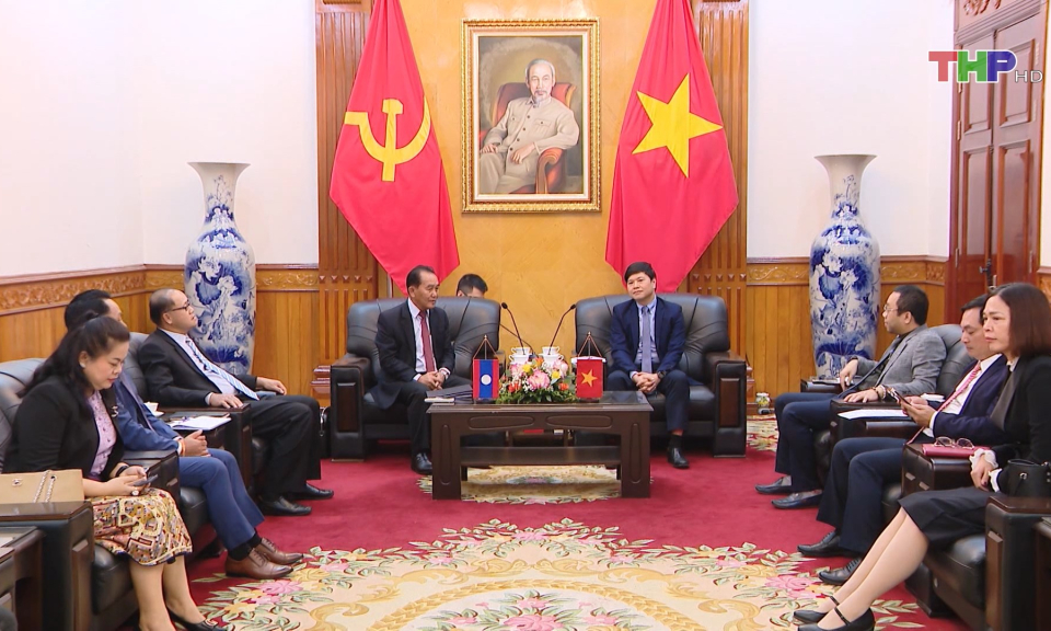  Tăng cường quan hệ hợp t&aacute;c Việt- L&agrave;o