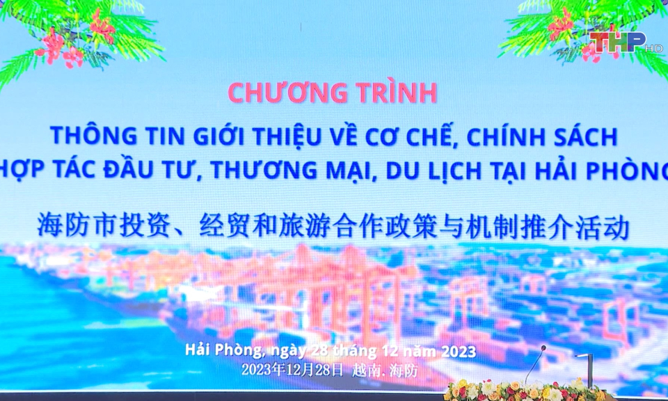 X&uacute;c tiến đầu tư kinh doanh tại Hải Ph&ograve;ng