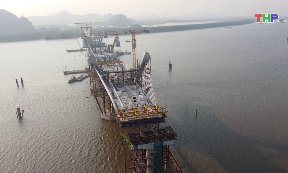 Dự &aacute;n cầu Bến Rừng đạt hơn 92% kế hoạch