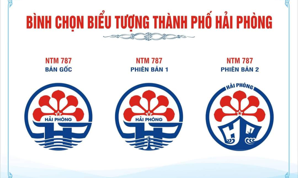 B&igrave;nh chọn biểu tượng th&agrave;nh phố Hải Ph&ograve;ng