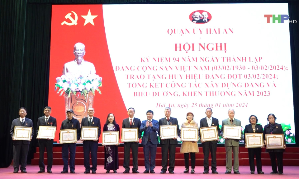 Quận Hải An kỷ niệm 94 năm ng&agrave;y th&agrave;nh lập Đảng  