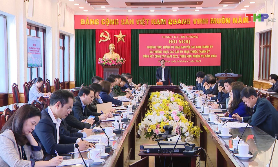 Giao ban Thường trực c&aacute;c cấp uỷ     