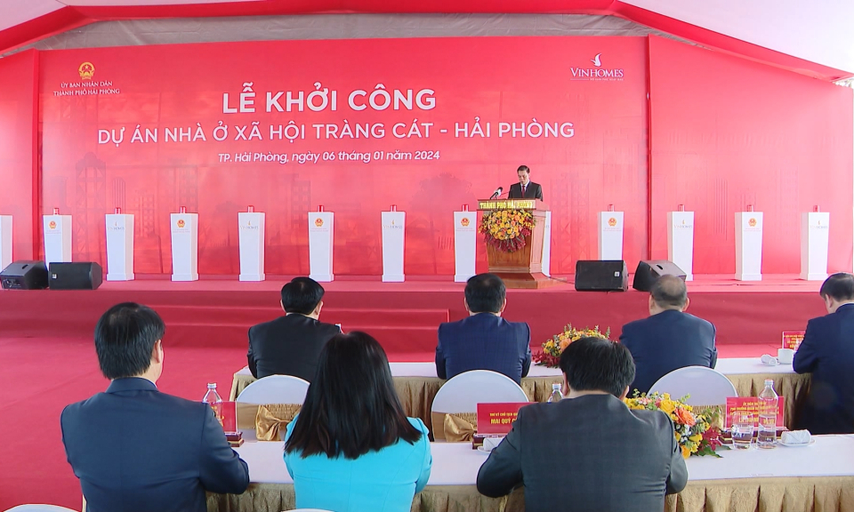 Vinhomes khởi c&ocirc;ng Dự &aacute;n Nh&agrave; ở x&atilde; hội đầu ti&ecirc;n tại Hải Ph&ograve;ng	