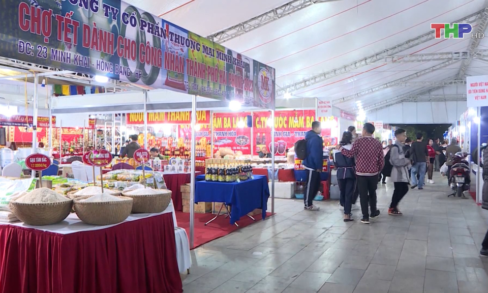 Chợ Tết C&ocirc;ng đo&agrave;n 2024