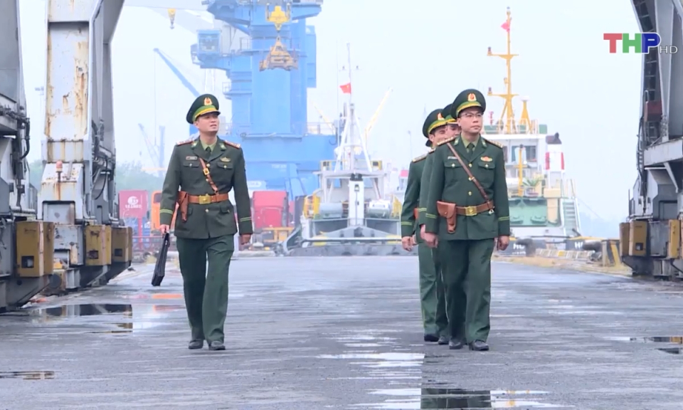 Giữ vững an ninh cảng biển dịp xu&acirc;n về