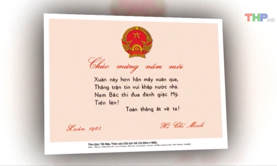 Nhớ thơ ch&uacute;c Tết của B&aacute;c Hồ