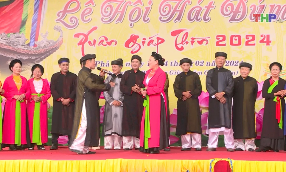 Lễ hội h&aacute;t Đ&uacute;m xu&acirc;n Gi&aacute;p Th&igrave;n 2024