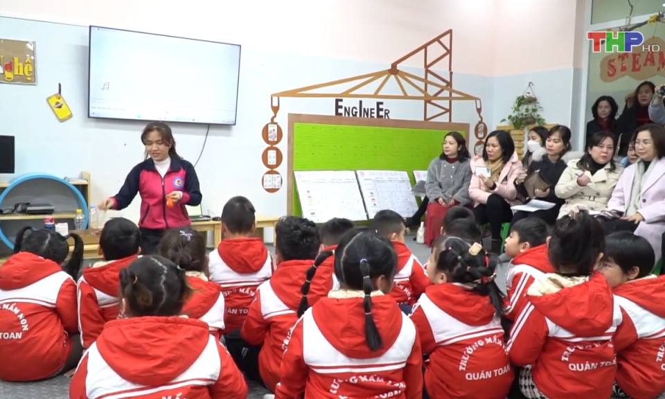 Đề xuất th&iacute; điểm Chương tr&igrave;nh gi&aacute;o dục mầm non mới