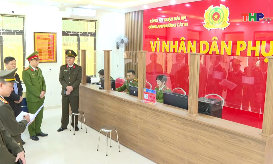 An ninh Hải Ph&ograve;ng: Nh&acirc;n rộng m&ocirc; h&igrave;nh c&ocirc;ng an phường điển h&igrave;nh, kiểu mẫu về an ninh trật tự v&agrave; văn minh đ&ocirc; thị