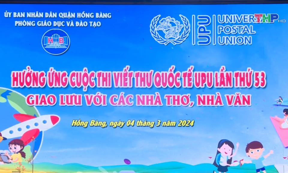 Viết thư quốc tế UPU  - Ph&aacute;t triển khả năng s&aacute;ng tạo cho trẻ