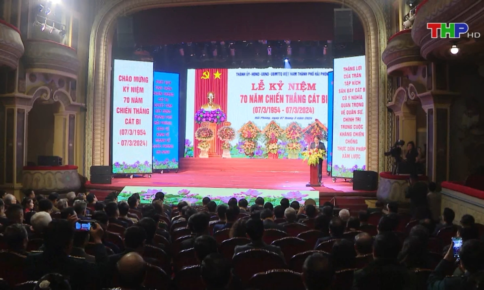 Kỷ niệm 70 năm chiến thắng C&aacute;t Bi     