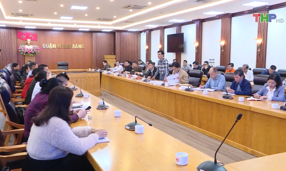 Quận Hồng B&agrave;ng: Đối thoại giải ph&oacute;ng mặt bằng
