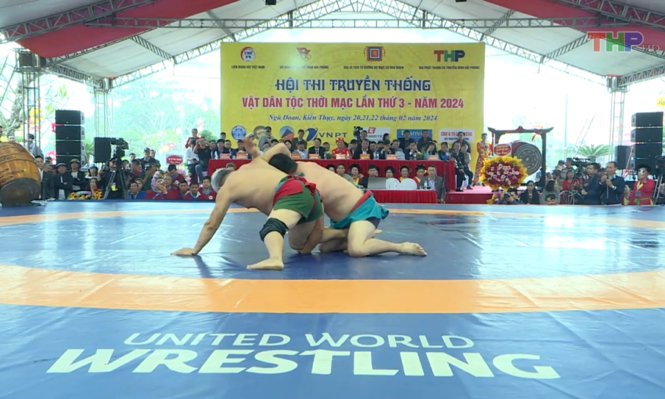 Điểm hẹn du lịch Du xu&acirc;n Gi&aacute;p Th&igrave;n &ndash; Hội thi Vật d&acirc;n tộc thời Mạc