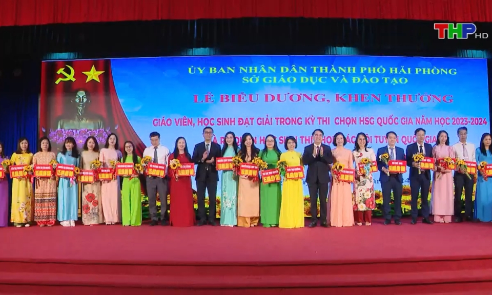 Hải Ph&ograve;ng đứng thứ 3 to&agrave;n quốc về học sinh giỏi quốc gia năm học 2023- 2024