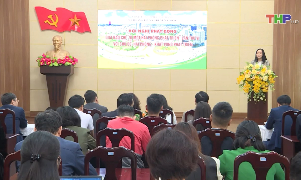 Giải b&aacute;o ch&iacute; &ldquo;V&igrave; một Hải Ph&ograve;ng ph&aacute;t triển&rdquo; lần thứ 6