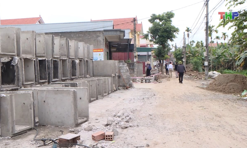 Đẩy nhanh tiến độ x&acirc;y dựng N&ocirc;ng th&ocirc;n mới kiểu mẫu