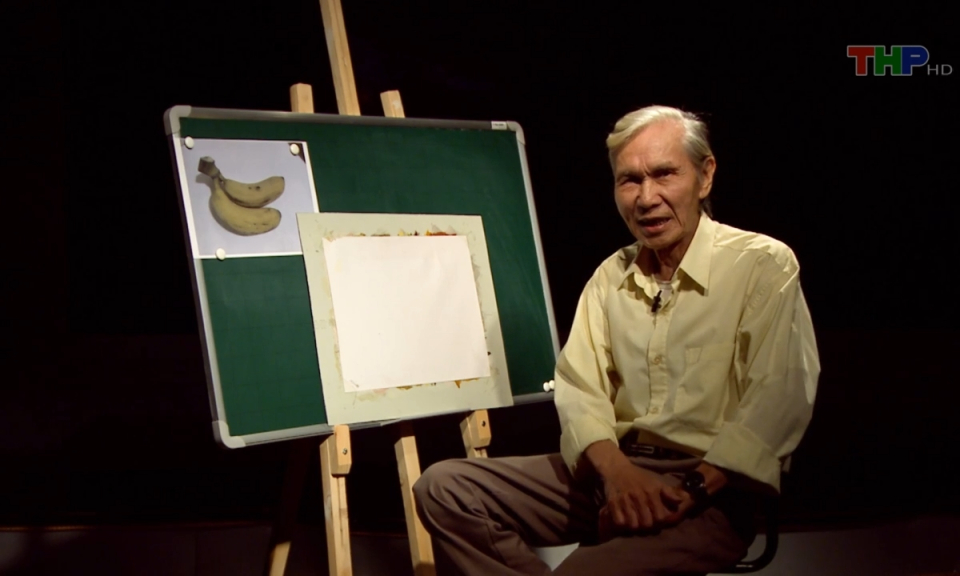 Măng non đất Cảng: Dạy vẽ tr&ecirc;n truyền h&igrave;nh (Phần 7)