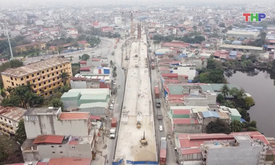 GPMB Dự &aacute;n n&uacute;t giao đường T&ocirc;n Đức Thắng- M&aacute;ng nước &ndash; QL5 đạt 99%