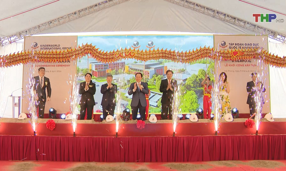 Khởi c&ocirc;ng x&acirc;y dựng Trường Quốc tế Singapore tại Hải Ph&ograve;ng