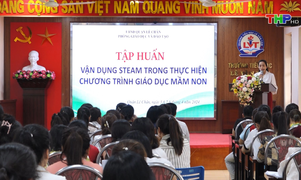 Ứng dụng STEAM trong gi&aacute;o dục mầm non