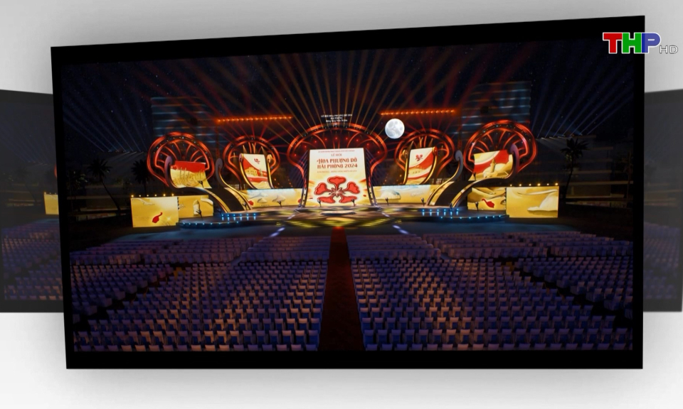 Chuẩn bị Lễ hội Hoa Phượng Đỏ - Hải Ph&ograve;ng 2024