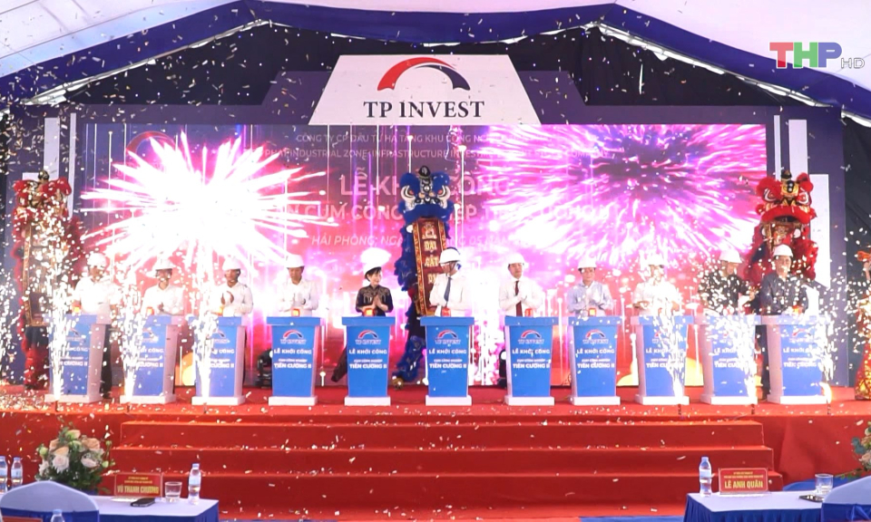 Khởi c&ocirc;ng Dự &aacute;n Cụm C&ocirc;ng nghiệp Ti&ecirc;n Cường II