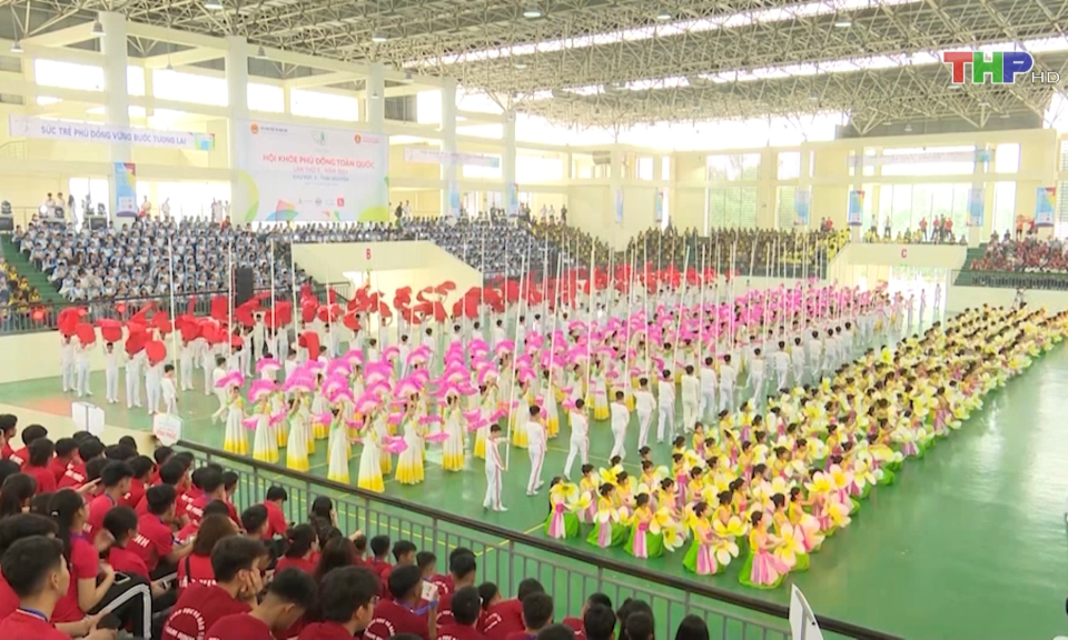 Khai mạc Hội khỏe Ph&ugrave; Đổng to&agrave;n quốc - Khu vực 2