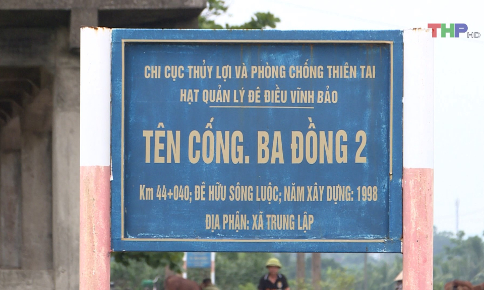 Bảo đảm an to&agrave;n c&aacute;c c&ocirc;ng tr&igrave;nh thủy lợi