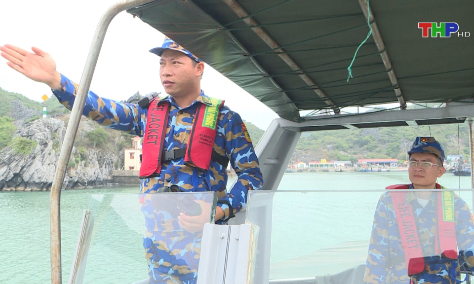 Bảo đảm an ninh trật tự, an to&agrave;n khu vực bi&ecirc;n giới biển