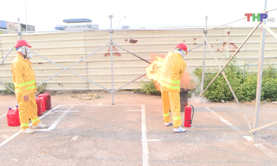 Sẵn s&agrave;ng cho Hội thi &ldquo;Tổ li&ecirc;n gia an to&agrave;n PCCC&rdquo; th&agrave;nh phố năm 2024