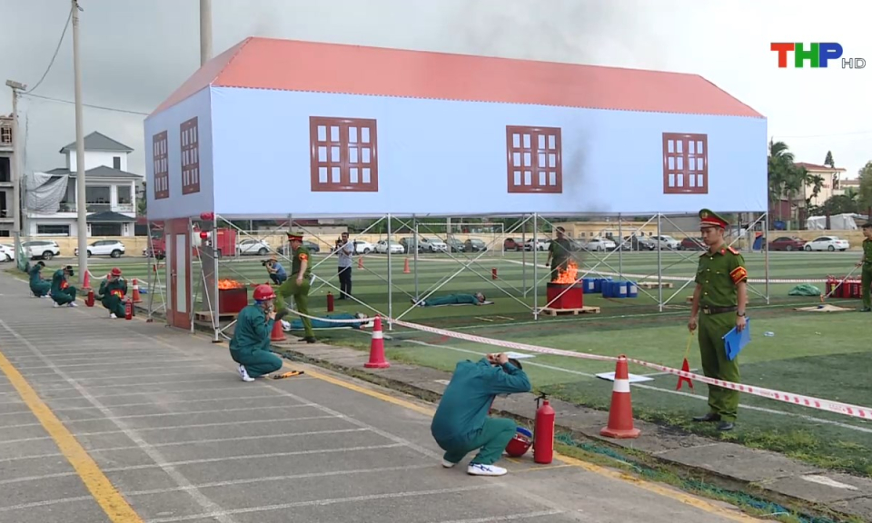 To&agrave;n d&acirc;n PCCC: Lan tỏa phong tr&agrave;o to&agrave;n d&acirc;n PCCC từ hội thi nghiệp vụ