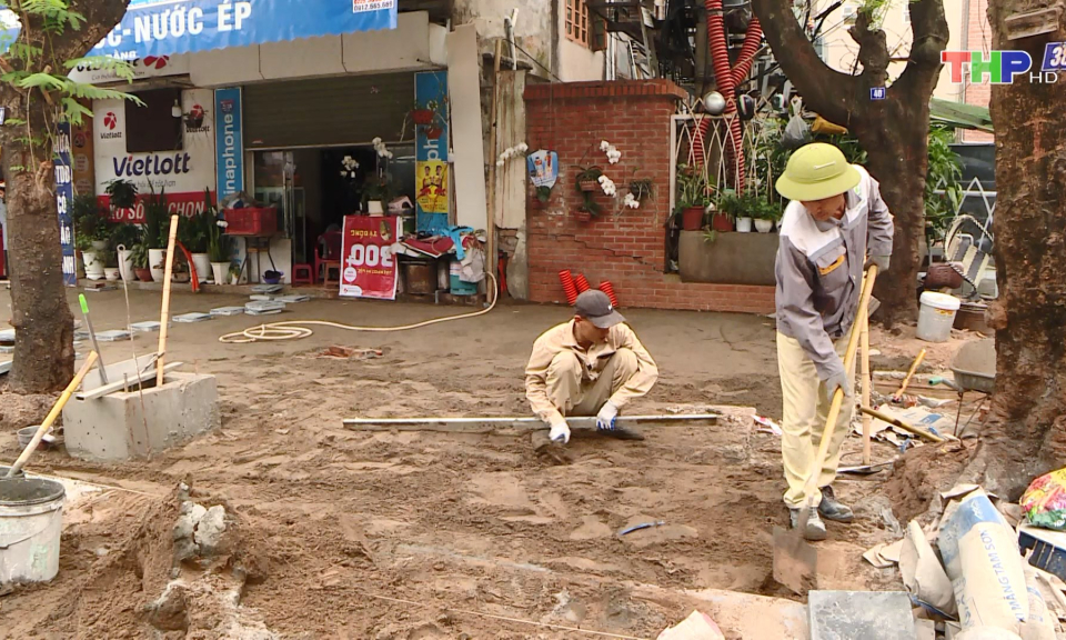 Chỉnh trang đ&ocirc; thị tại quận Hồng B&agrave;ng