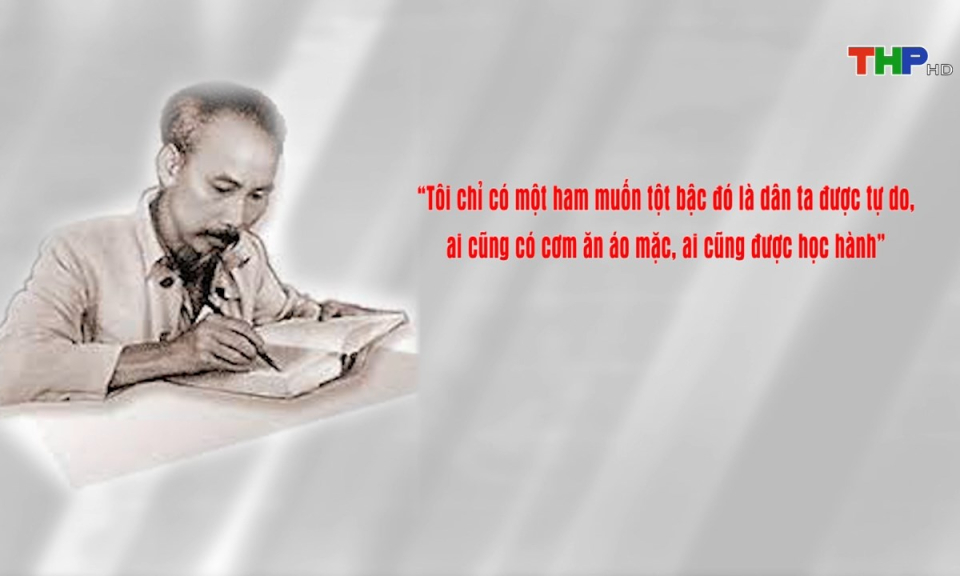 Học tập v&agrave; l&agrave;m theo tư tưởng, đạo đức, phong c&aacute;ch Hồ Ch&iacute; Minh: Nỗ lực v&igrave; cuộc sống ấm no