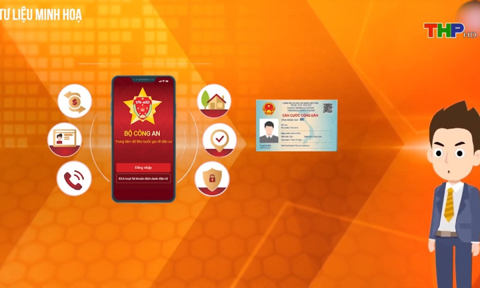 Cải c&aacute;ch h&agrave;nh ch&iacute;nh: Sử dụng VNeID trong thực hiện dịch vụ c&ocirc;ng trực tuyến