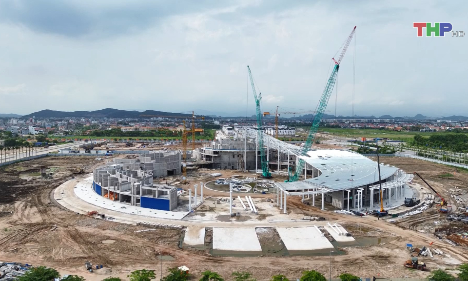 Tiến độ Dự &aacute;n Trung t&acirc;m Hội nghị - Biểu diễn th&agrave;nh phố