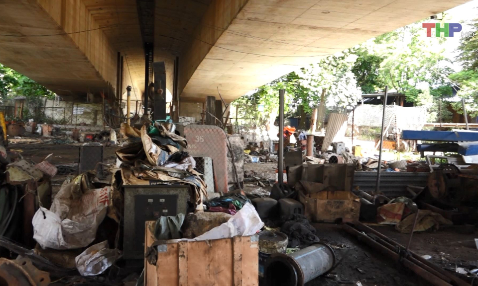 Ki&ecirc;n quyết giải toả dứt điểm khu vực gầm cầu An Đồng