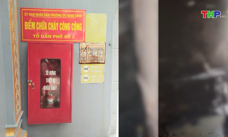 Kịp thời dập tắt đ&aacute;m ch&aacute;y nhờ điểm chữa ch&aacute;y c&ocirc;ng cộng